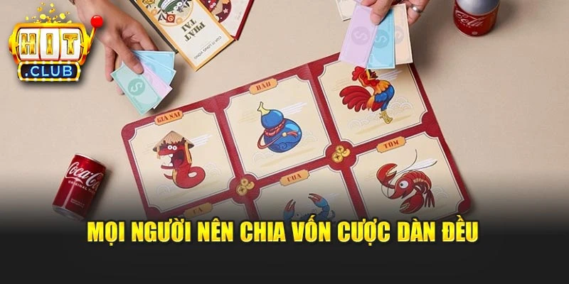 Mọi người nên chia vốn cược dàn đều